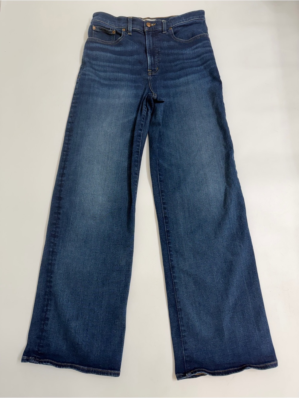 Madewell Perfect Vintage Wide-Leg Jeans 29 Airy Denim High Rise